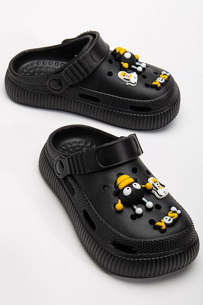 lucky shoes Comfortable Sole High Scale Stone Children's Slippers Cross