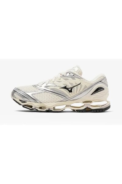 MIZUNO Unisex Casual Shoes - Wave Prophecy Ls White