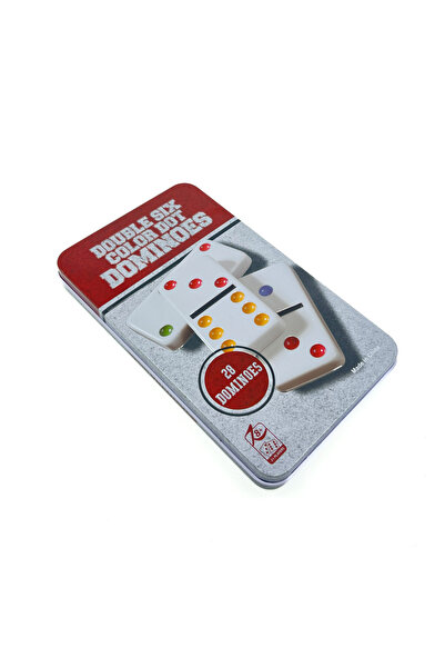 Bıyıklı Tobacco مجموعة الدومينو المعدنية المكونة من 28 قطعة