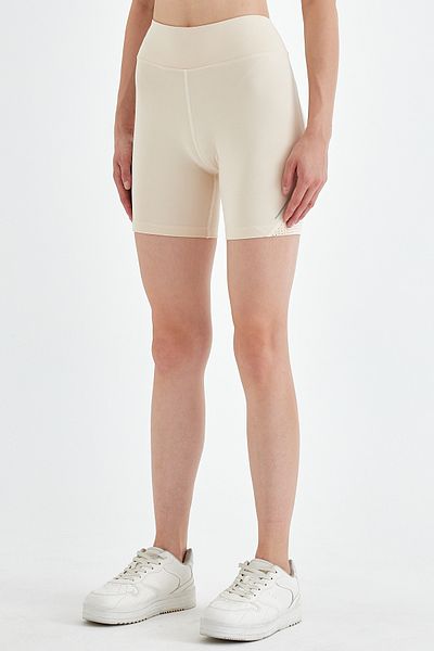 GRAB Polina Beige Half Biker Leggings