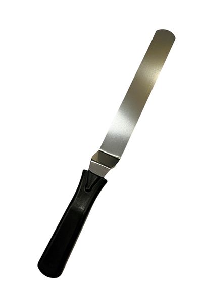 Nar kalıp Angled Handle Cake Plastering Knife and Pallet Instalation