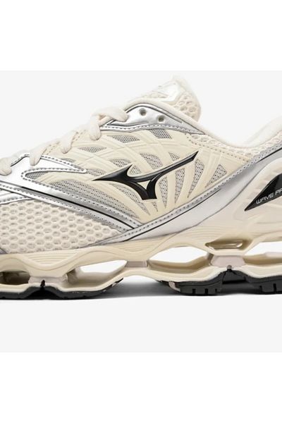 MIZUNO Unisex Casual Shoes - Wave Prophecy Ls White