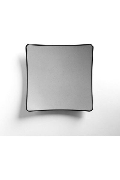 mastergold 6 Piece of Melamine Square Serving Plates (25cm) for Noodles, Appetizers and Salad | Microwave Safe