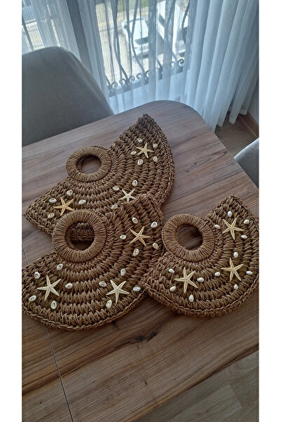 gzm Hasır çanta plaj çanta