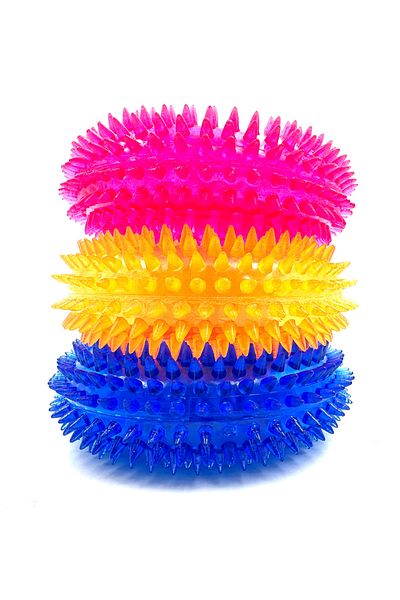 Tasma Market Set of 3 XL Teether Toys with Caterpillar Caterpillar Sound