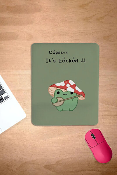 KARMAT Kaki, Mousepad pătrat, Mousepad confortabil cu suport pentru încheietu...