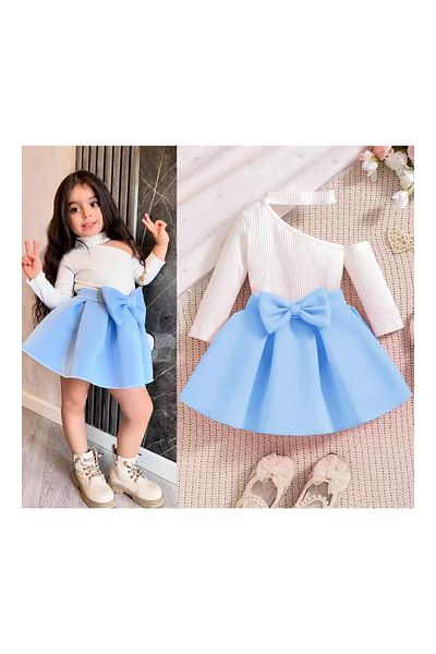My Kids Wear Set de top și fund pentru fetiță Eid
