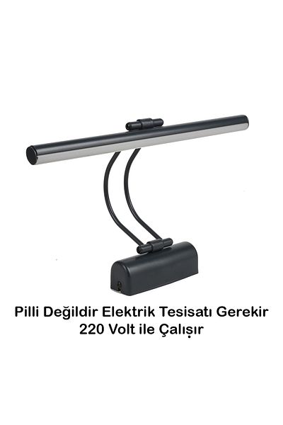 Merwish 6500K White Light Flute Led Sconce - Electric Bathroom Table and Desk Wall Lighting Anthracite