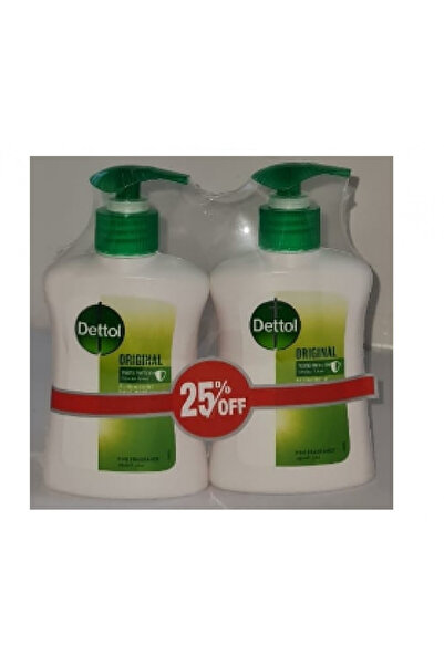 Dettol Hand Wash Original 200ml 3pcs 25%offer 607 596 --- ديتول غسول يد اوريج...