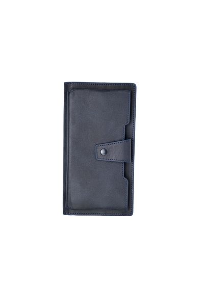 MFT Leather Design 6954 Genuine Leather Unisex Wallet with Phone Compartment