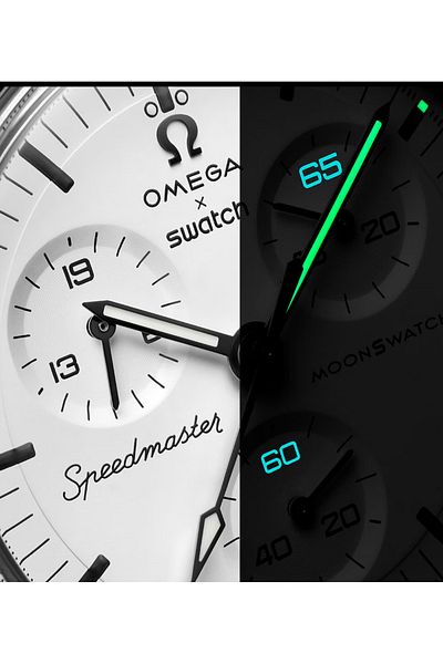 Swatch Omega Bioceramic Moonswatch 1965 So33M106