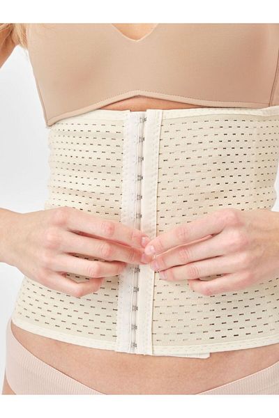 MİSTİRİK Ulyana Model Preventive - Corset Latex Post Sarcina, Culoarea pielii