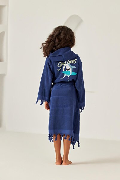 Katia&Bony Köpek Balığı Erkek Çocuk Havlu Bornoz