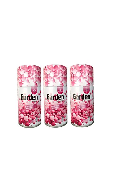 Garden Oda Kokusu Garden Bubble Gum Bahar Kokuları Parfüm Spreyi 260 ml x 3 Adet