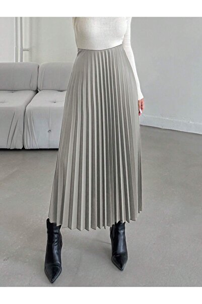 ZEYNEP RANA WOMEN'S PLEATED SKIRT