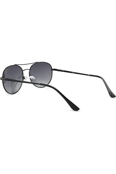 Lee Cooper Unisex Polarized Sunglasses Black Mirror Lens - LC1035C02