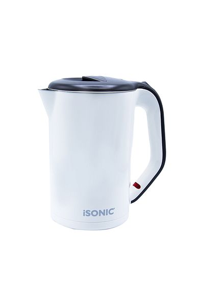 iSonic Kettle 1800 Watts 1.7 Liter - White