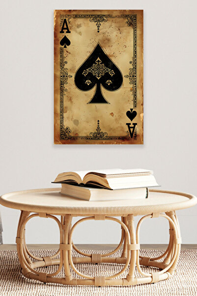 qoeuyl boutique Τραπέζι με θέμα τα παιχνίδια Νο: 7 Retro Vintage 18x27 MDF Ξύ...