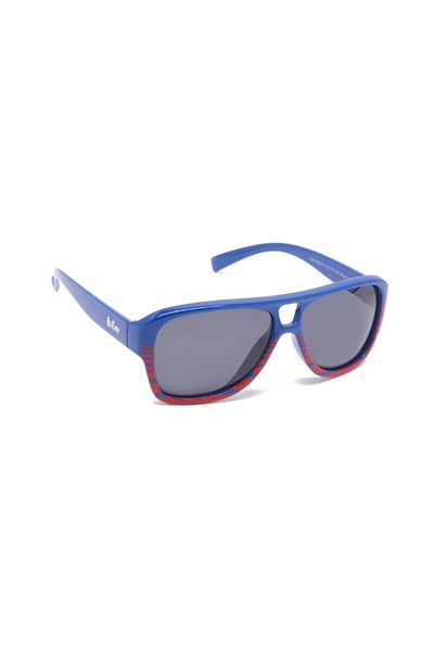 Lee Cooper Kids Retro Polarised Sunglasses Grey Lens -  LCK108C01