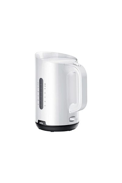 Braun غلاية Breakfast1 سعة 1.7 لتر وقوة 2000 وات WK1100 - بيضاء