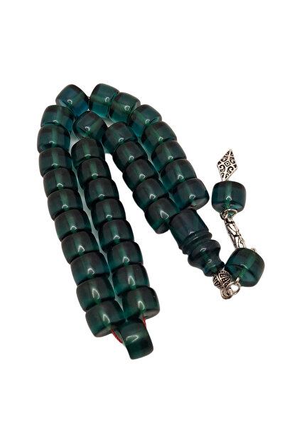 Han Ticarethane Roată tăiată Necif Blue Amber Tasbih