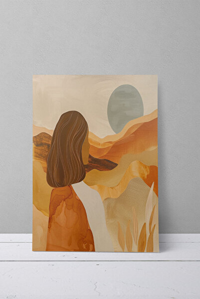 qoeuyl boutique Bohemian Nature Θέμα Νο: 19 Retro Vintage 18x27 MDF Ξύλινη αφ...