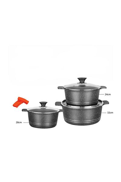 SONEX Die Cast Aluminum Non-Stick Omega Super Set 8pcs, Induction Ready