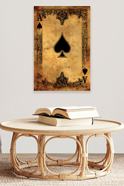 qoeuyl boutique Τραπέζι με θέμα τα παιχνίδια Νο: 6 Retro Vintage 18x27 MDF Ξύ...