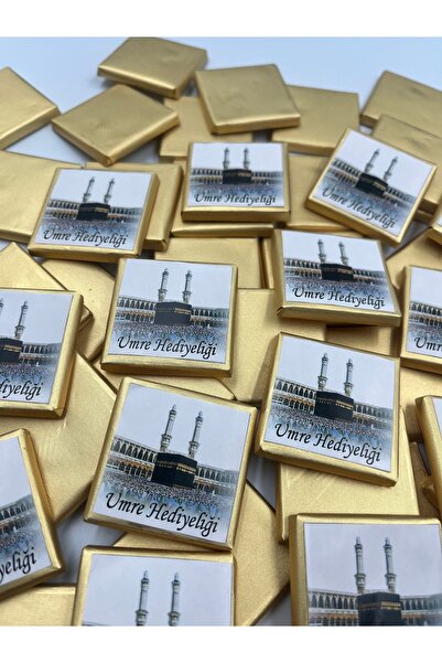 Uğur efendi şekerleme 80 Adet Madlen Çikolata Hac Hatırası Umre Haturası Umre...