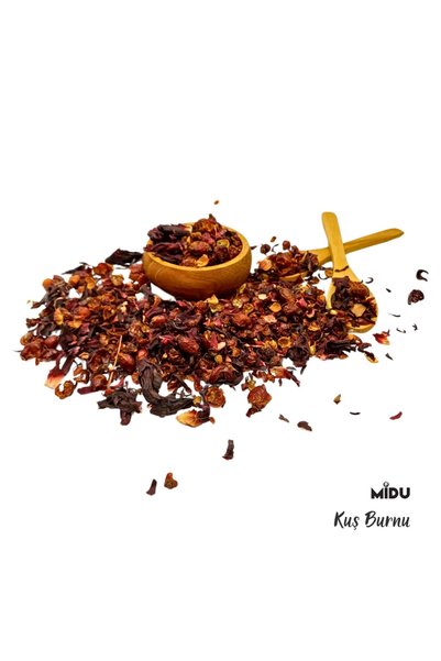 MİDU COFFEE & TEA شاي ثمر الورد 250 غرام