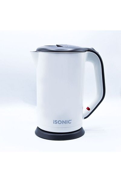 iSonic Kettle 1800 Watts 1.7 Liter - White