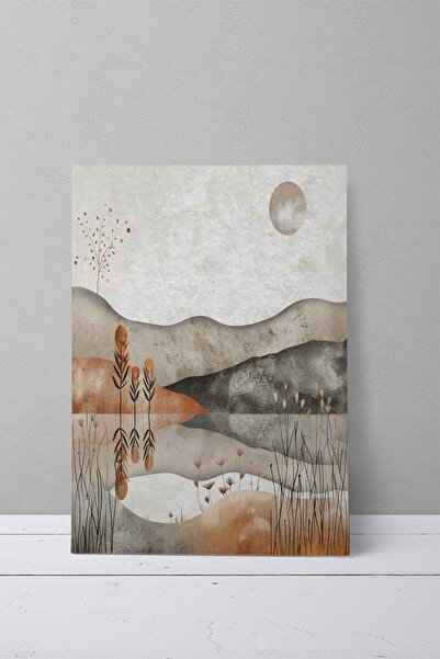 qoeuyl boutique Bohemian Nature Θέμα Νο: 22 Retro Vintage 18x27 MDF Ξύλινη αφ...