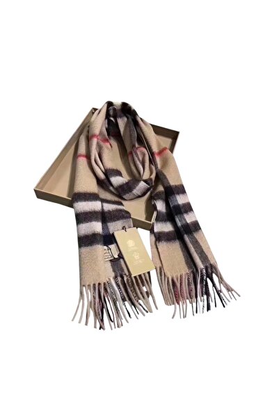 Organic Scarfs İthal Yün İpek Omuz Şal