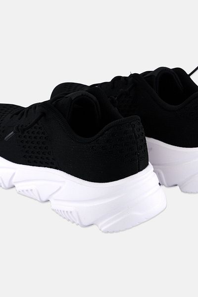 RBX Men Lace Up Training Shoes, Black