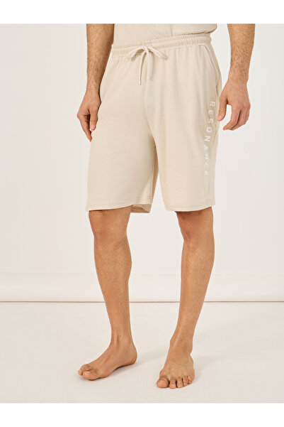 Styli Slogan Print Round Neck T-Shirt and Short Pyjama Set