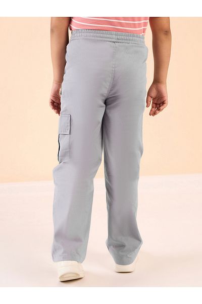 Stylo Bug By Styli Solid Drawstring Waist Cargo Pants