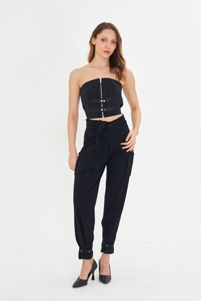 LAMANTE ÇIT ÇITLI SİYAH BÜSTİYER