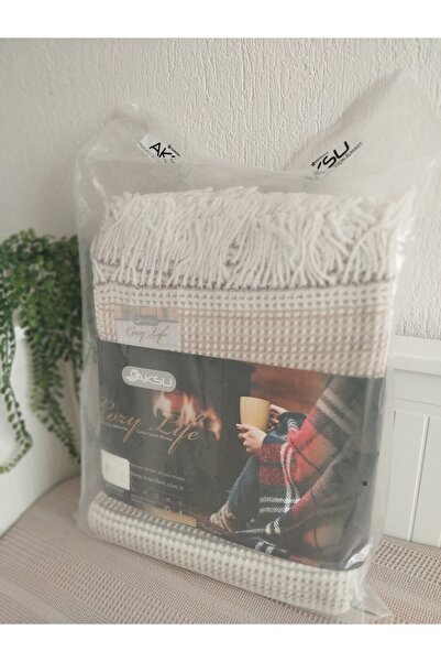 Genel Markalar Aksu Cozy Life Skoç Tek Kişilik 160 x 220 cm Battaniye