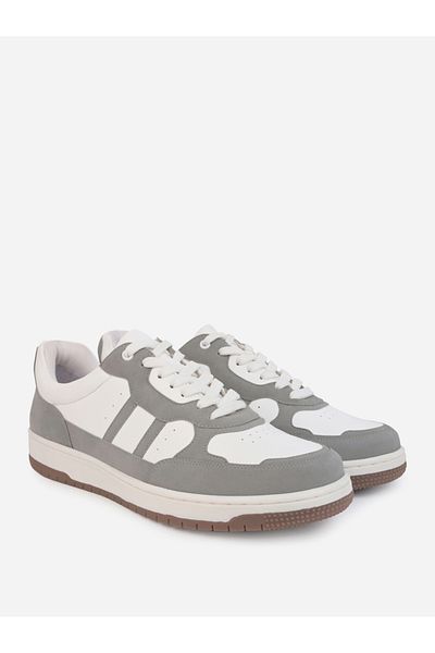 Styli Color Block Lace Up Sneakers