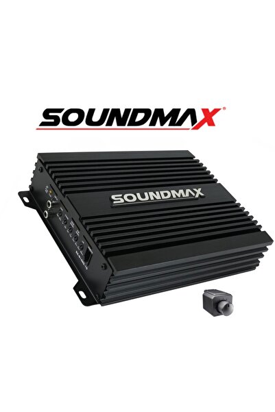 Soundmax Sx-N1000.1d Mono Amfi Bas Amfisi 1ohm 1000rms- 2 Ohm 600rms-4ohm 370rms-bas Kontrollü