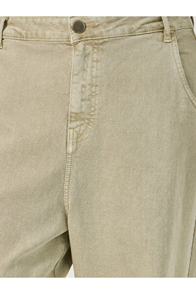 Styli Mid Wash Plain Straight Leg Jeans