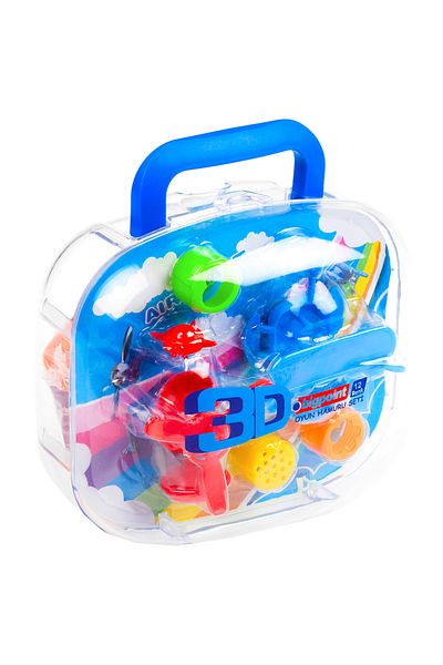 Bigpoint 3D Airplane Play Dough Set