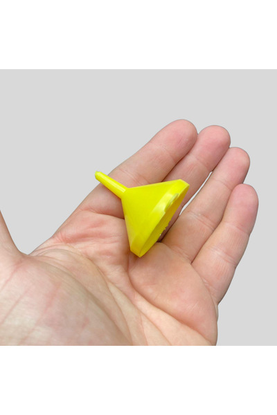 makrobay Mini Yellow Funnel Set (3 Pieces) Cologne Funnel