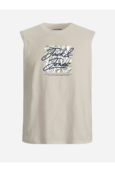 Jack & Jones Graphic Print Round Neck T-Shirt