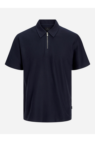 Jack & Jones جاك آند جونز جيبربلاسكوت زيب إس إس بولو سن