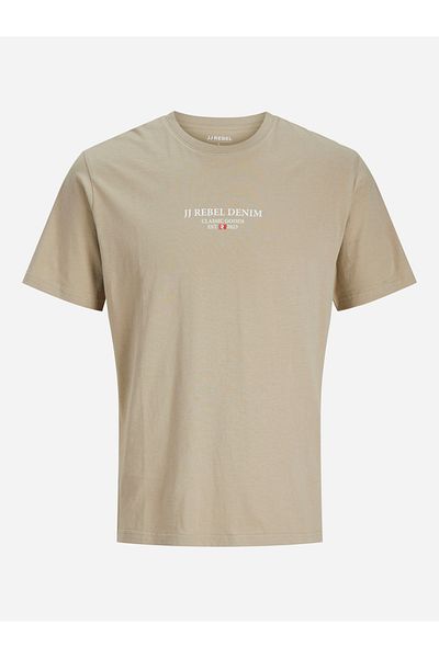REBEL By Styli Slogan Print Round Neck T-Shirt