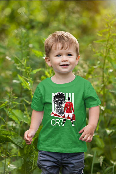oneagılyazı Ronaldo Printed Children's Oversize T-Shirt