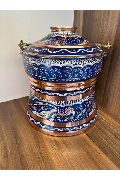 Home Bakır Bakraç Erzincan İl İşlemesi 5 Litre Yoğurt Mayalama Saklama