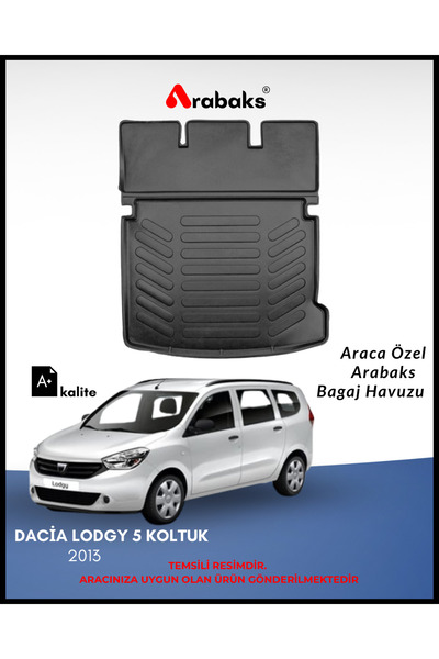 Arabaks Dacia Lodgy 5 Koltuk 2013 Bagaj Havuzu (A+ Kalite)