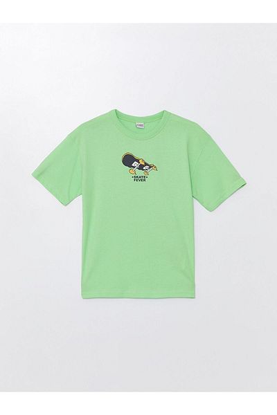 LC Waikiki Ανδρικό μπλουζάκι με λαιμόκοψη Oversize (S4)